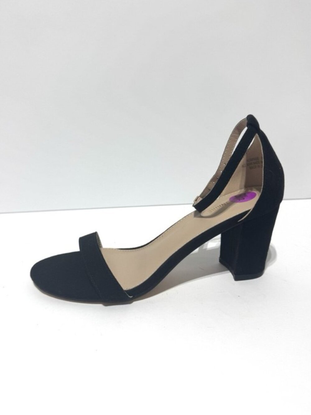 Cushionaire Womens Kimmie Sandals Black Size 8.5 M